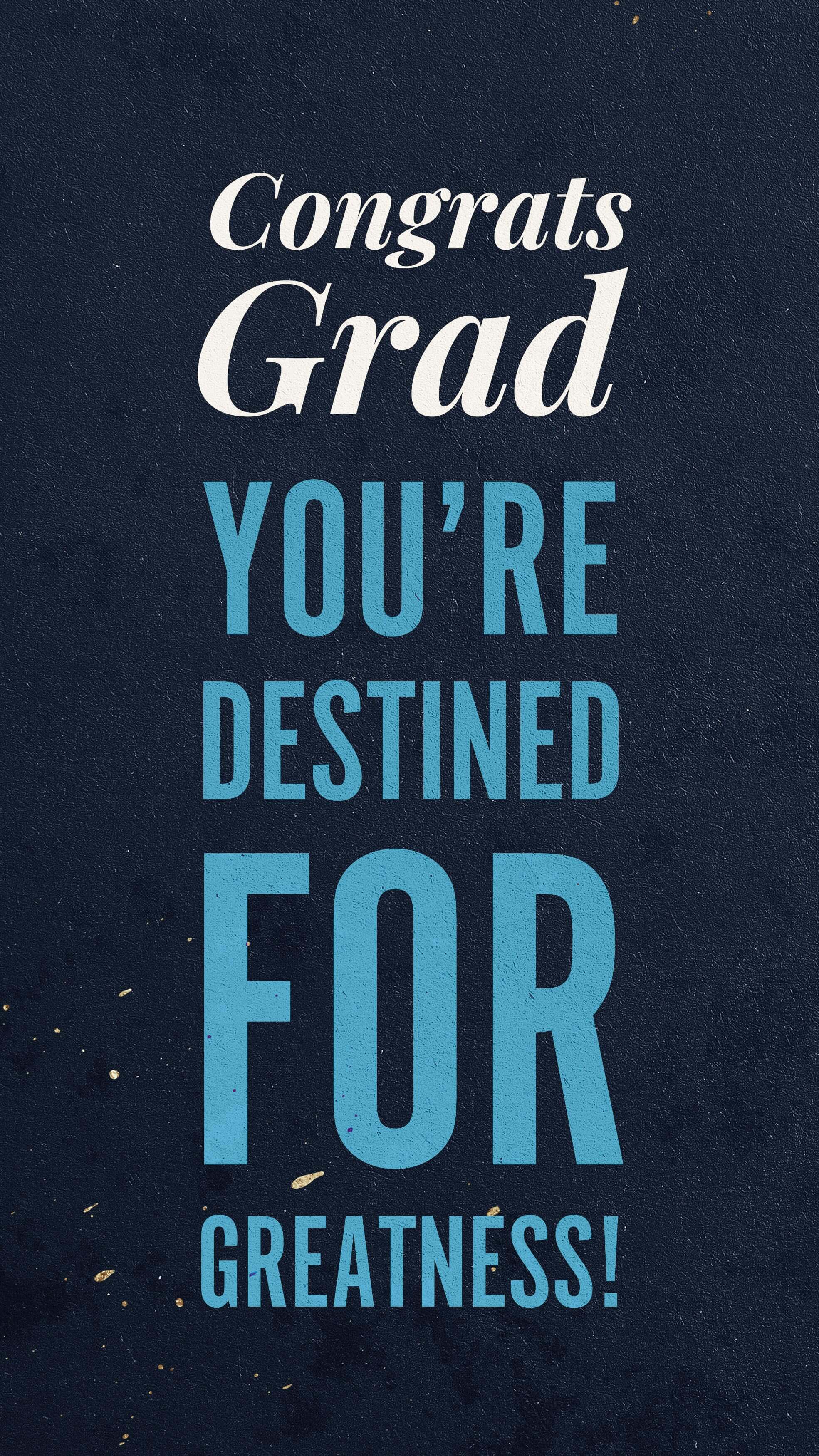 Congrats Grad