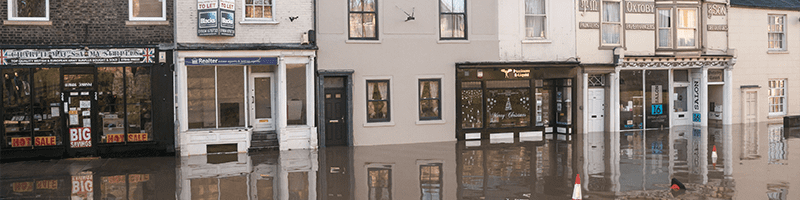 flooded high street